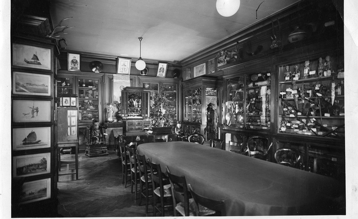 Salle du Conseil et du musée de l’Œuvre de la Propagation de la Foi Rue Sala, Lyon 2e, 1943
