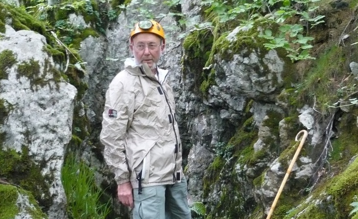 Portrait de Marc Tronquet sur un site de collecte (sans date).