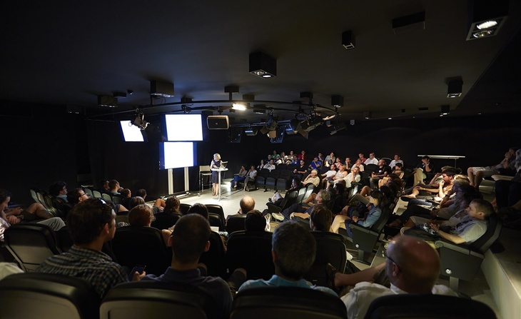 Petit auditorium, musée des Confluences