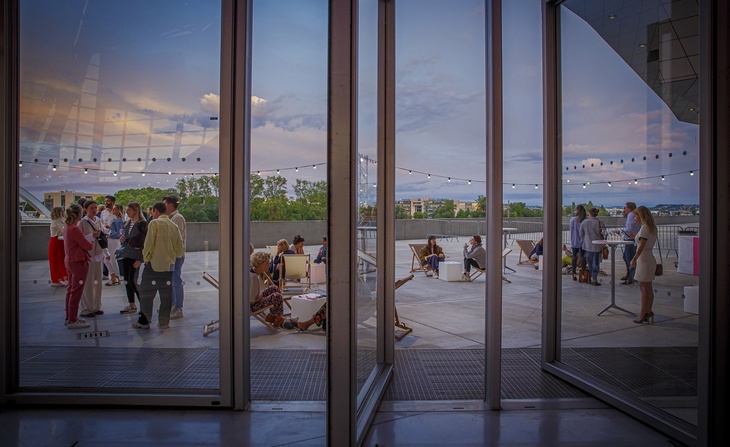 Terrasse Rhône, musée des Confluences