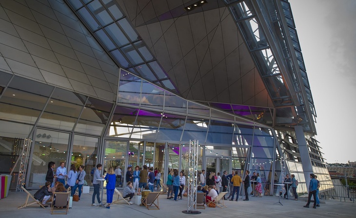 Terrasse Rhône, musée des Confluences