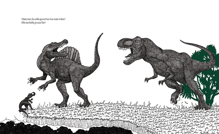 Le jour où je suis devenu un dinosaure