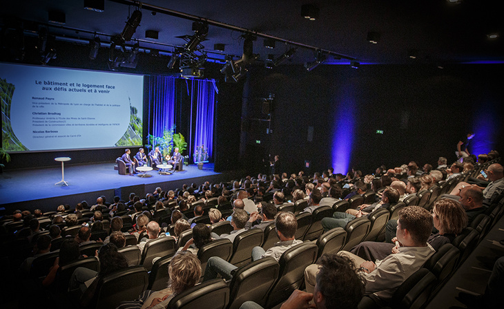 Grand auditorium, musée des Confluences, privatisation