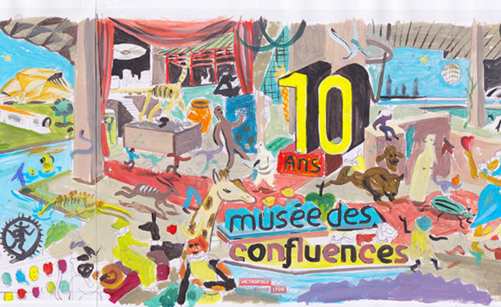 Mise en couleurs visuel 10 ans