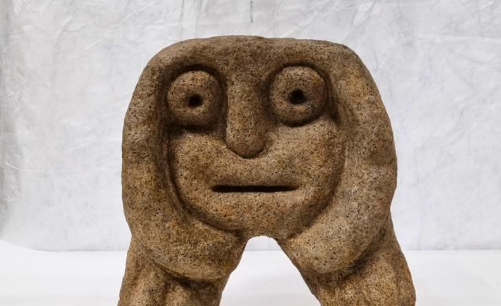 Statuette Barbu Müller (moulage)