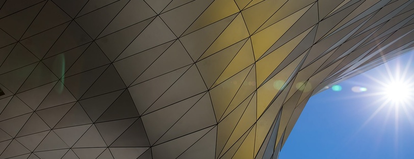Détail architecture musée des Confluences