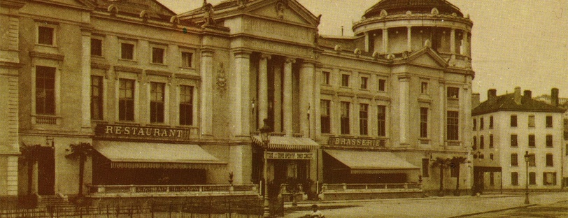 Vue du Palais de Glace, futur bâtiment d’accueil du Muséum d’histoire naturelle de Lyon