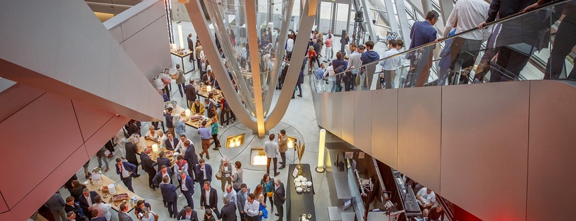 Cristal, hall d'entrée du musée des Confluences
