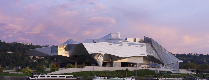 Musée des Confluences vu depuis le parc de Gerland