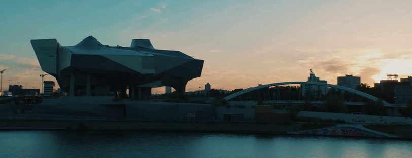 Musée des Confluences au petit matin
