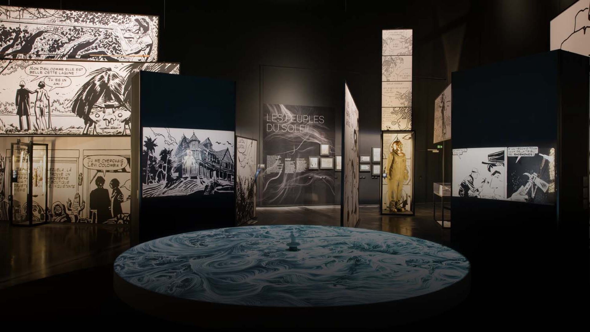 Exposition Hugo Pratt, lignes d'horizons