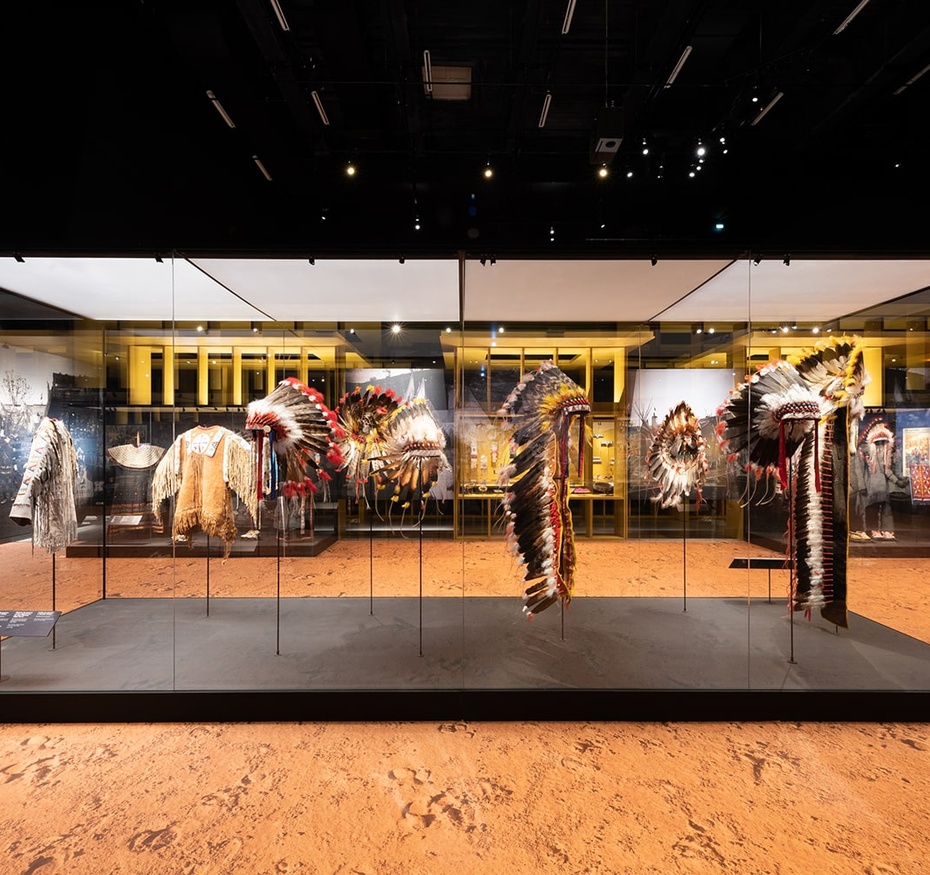 Exposition Sur la piste des Sioux