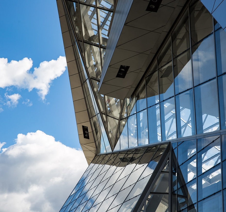 Détail de l'architecture du musée