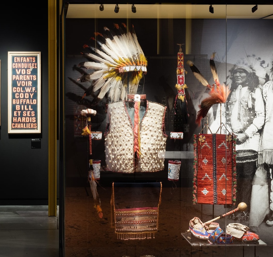 Exposition Sur la piste des Sioux