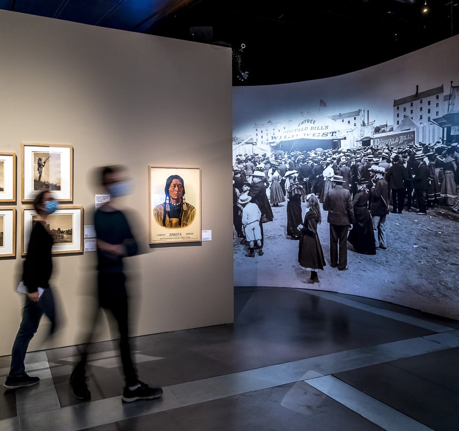 Exposition Sur la piste des Sioux