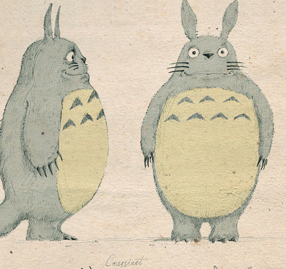 Anatomie comparée des espèces imaginaires, de Chewbacca à Totoro