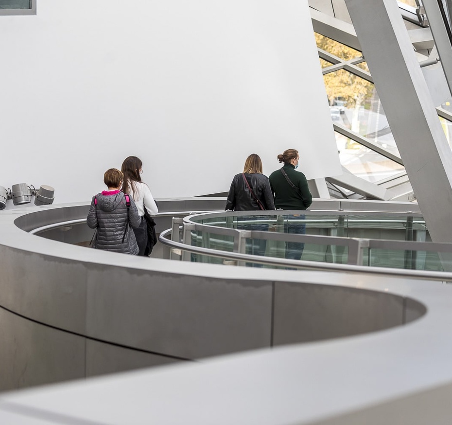 Intérieur musée des Confluences