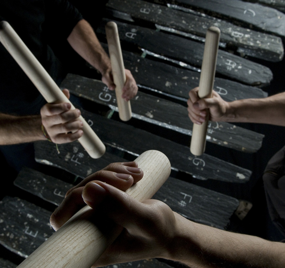 Atelier de percussions sur pierres