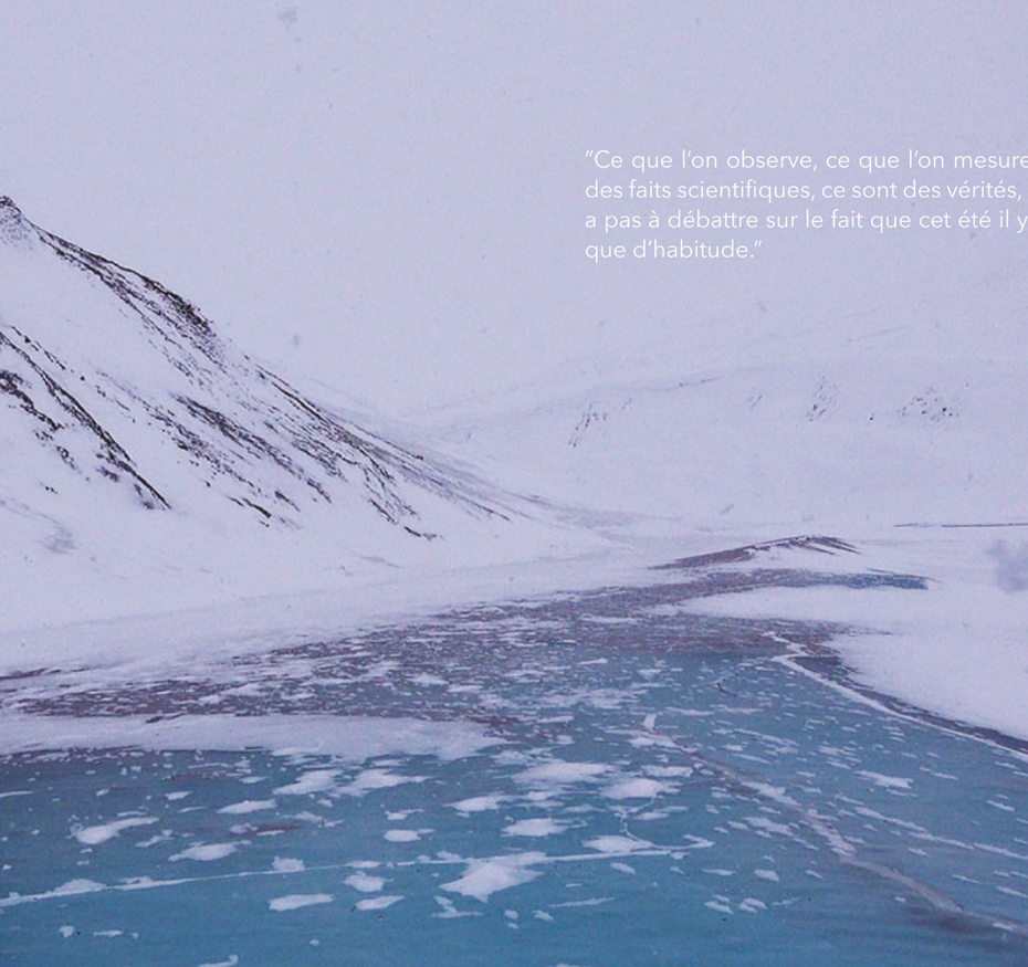 Glaciers d'Arctique, état des lieux 