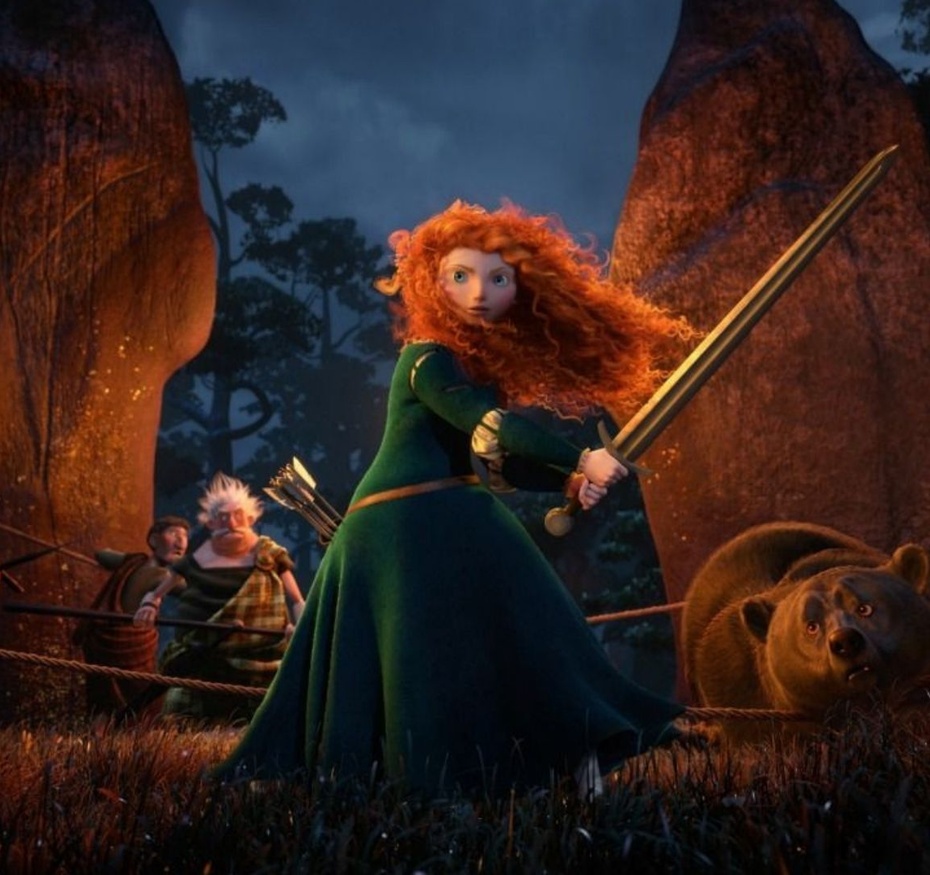 affiche du film Rebelle de Pixar