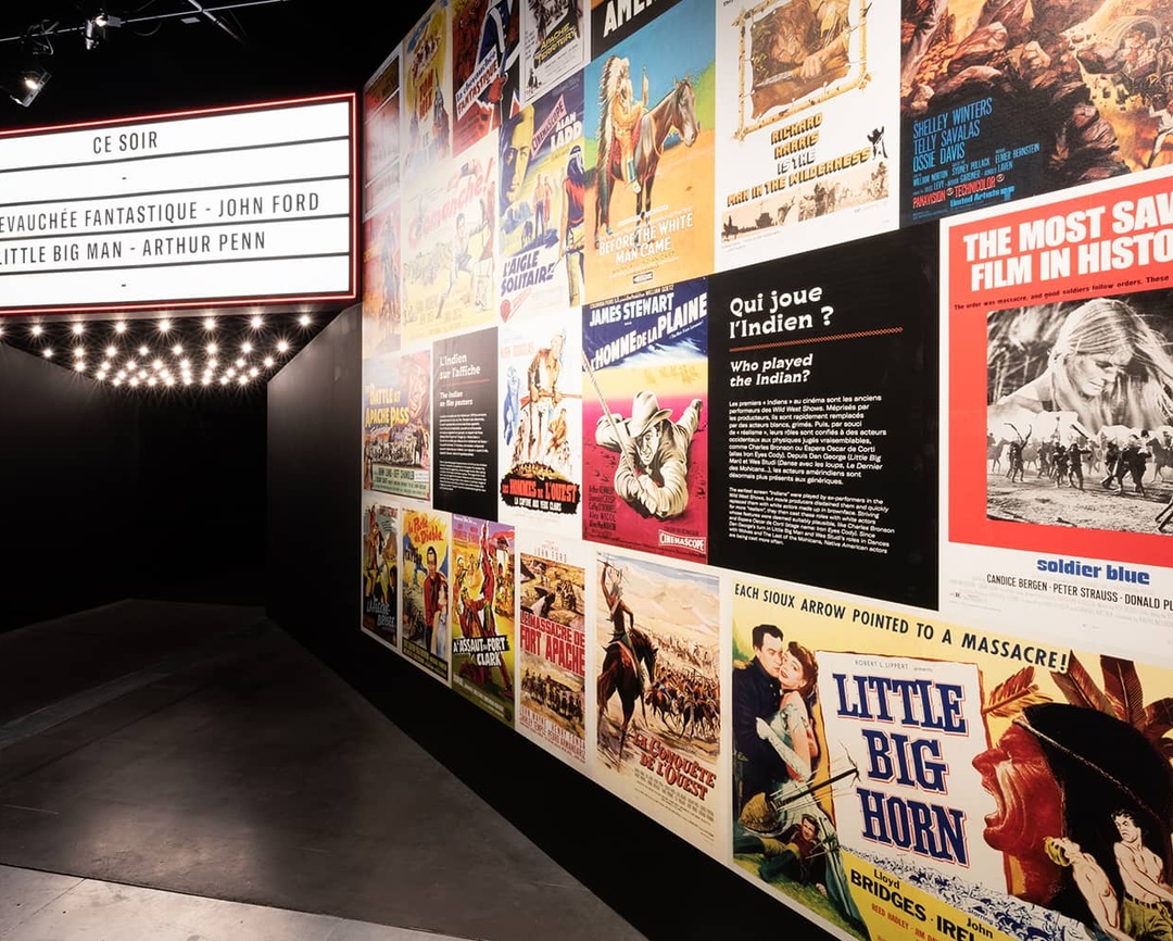 Exposition Sur la piste des Sioux