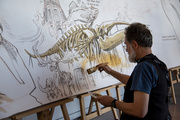 Weekend installation baleine