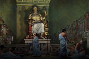 Les temples et le culte d'Asclépios