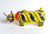 Tigre à tête articulée